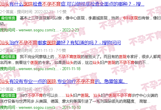 汕头不孕不育*医院