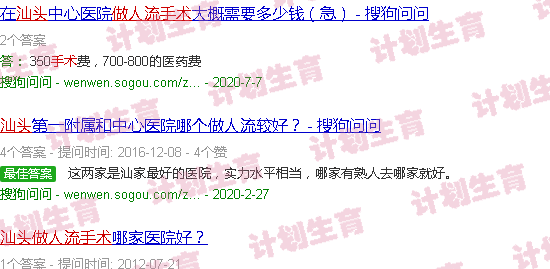 汕头流产手术