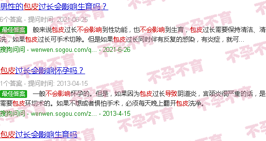 汕头包皮会不会导致不孕