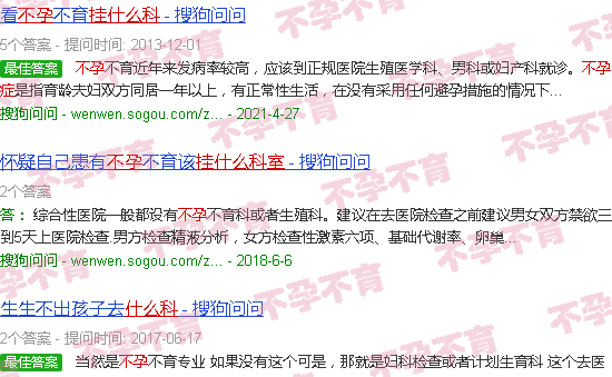 汕头不孕挂什么科